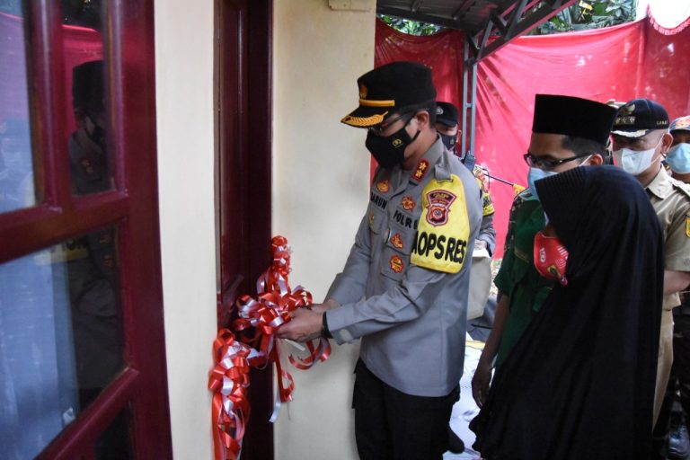 Pembangunan Bedah RTLH Kembali Diresmikan Kapolres Bogor