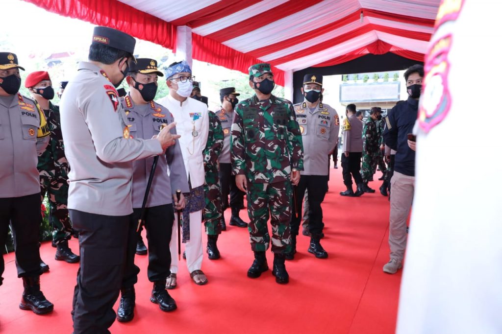 Layanan Darurat Polisi 110 di Polda Jabar Dihadiri Panglima TNI