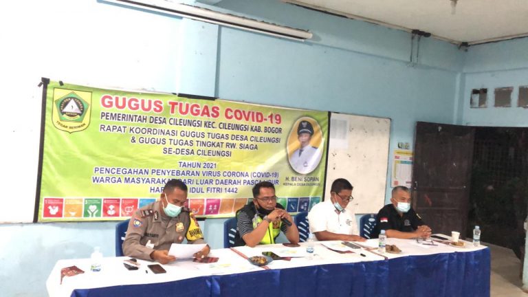 Pasca Lebaran, Polsek Cileungsi Datakan Warga Yang Baru Pulang Mudik