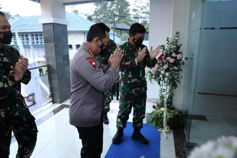 Gedung Perpustakaan Widyasana Sesko AU Diresmikan Panglima TNI