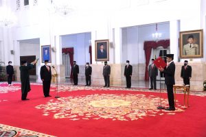 Presiden RI Lantik Letjen TNI Ganip Warsito sebagai Kepala BNPB
