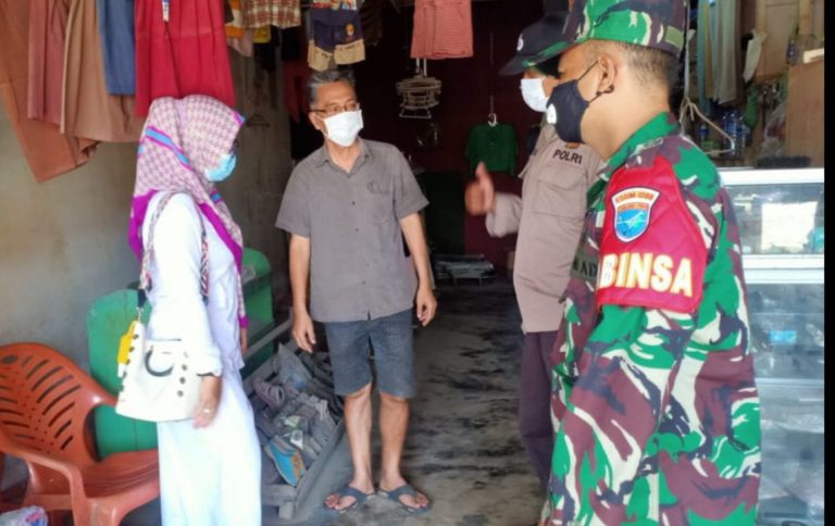 TNI-Polri dan Puskesmas Imbau Masyarakat Sungai Nyirih