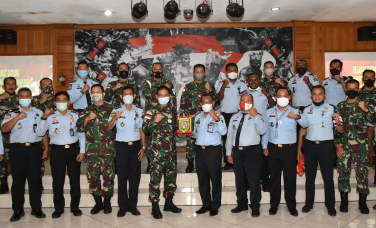 Danrem 174 Merauke Terima Kunker Kakanwil Kemenkumham Papua