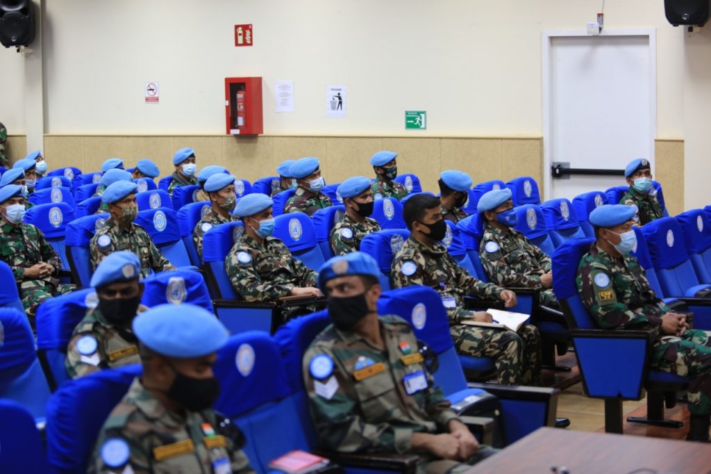 Asah Kemampuan Tempur, Pasukan Indobatt Gelar Pertempuran Kota