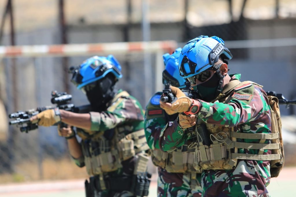 Kontingen Garuda TNI 5 Hari Pertempuran Kota UCT