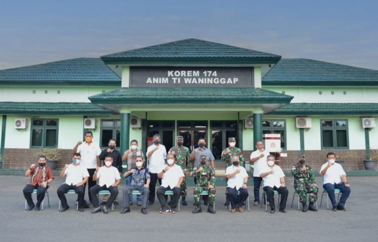 Korem 174 Merauke Siap Sukseskan PON XX Tahun 2021