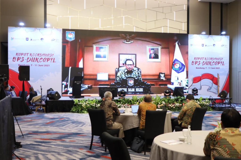 Tito Harapkan Dukcapil – BPS Percepat Tentang Satu Data Indonesia