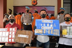 Polres Bogor Ringkus 14 Tersangka dari 11 Kasus Peredaran Narkotika