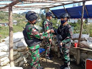 Danrem Sambangi Pasukan Di Daerah Rawan Sugapa Intan Jaya