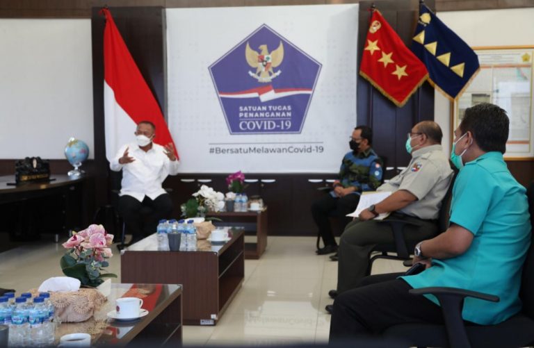 Temui Kepala BNPB, Bima Sampaikan Situasi Kota Bogor