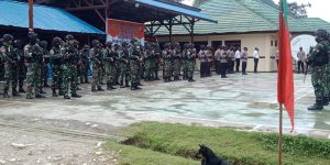 TNI-Polri di Lanny Jaya Papua Lakukan Apel Gelar Pasukan