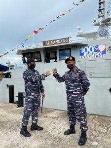 Kapal TNI AL Pandang Perkuat Lanal TBA