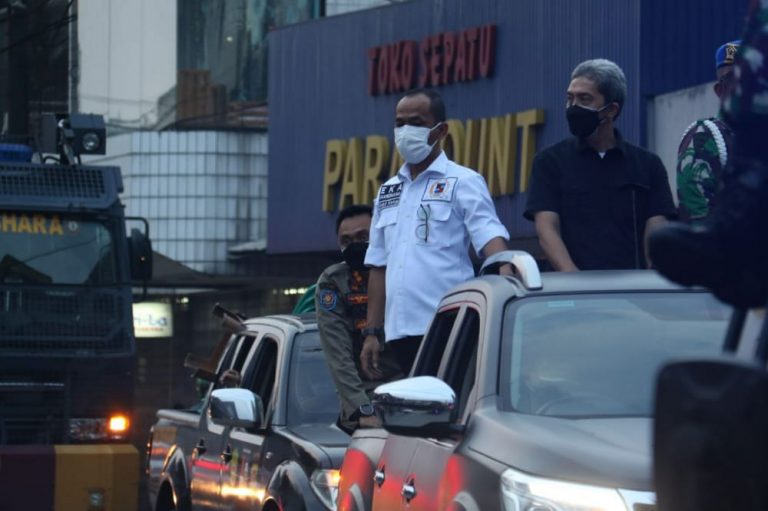 Patroli PPKM Darurat, Eka Wadhana “Masyarakat sudah paham dan mengerti terkait kebijakan ini”