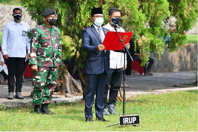 Pemakaman Menteri Penerangan Harmoko, Menkominfo Wakili Pemerintah Pimpin Upacara Apel Persada Pertiwi