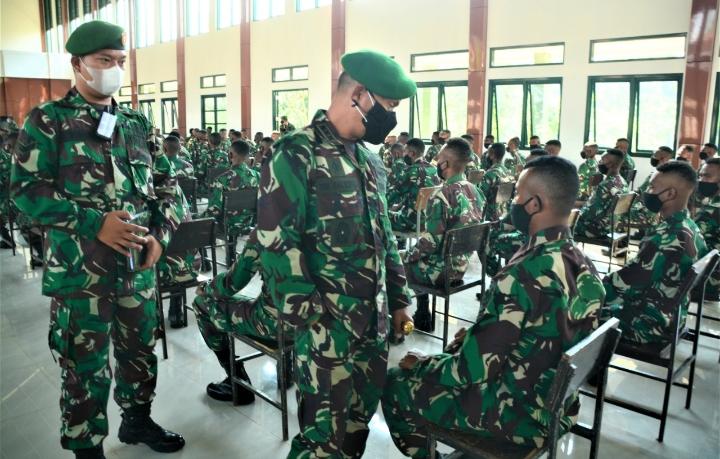 Danrindam III/Siliwangi Buka Peningkatan Kemampuan Teritorial Bintara Abit Dikjurba Otsus TNI AD