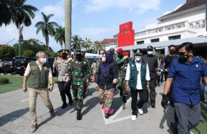 Isoter RSUD Al-Ihsan dan Wisma Atlet Jalak Harupat Bandung Ditinjau Panglima TNI