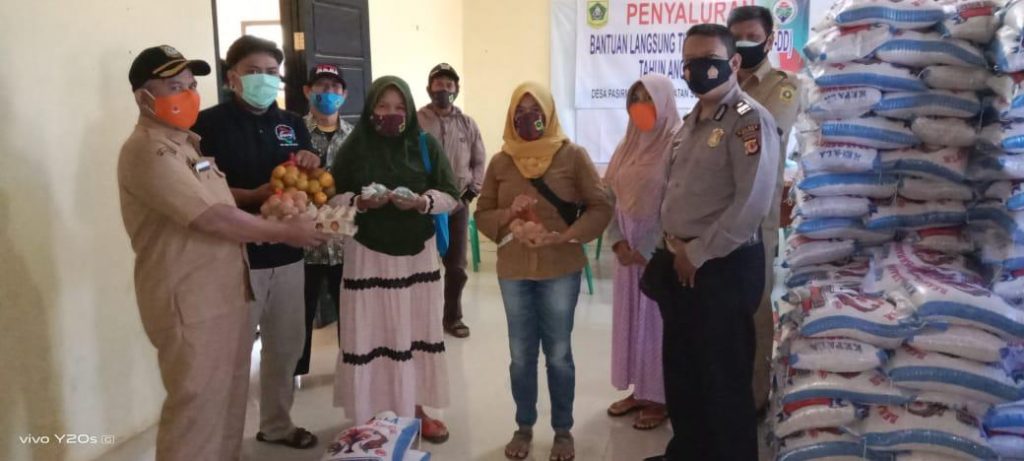 Penyaluran Bansos 5 Ton Beras Tahap I Presiden dan Kapolri Kepada Mayarakat  Bogor Akan Diantar Sampai ke Depan Rumah Masing-masing