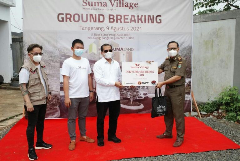 BNPT dan YHPB Didukung Suma Village Santuni Mahasiswa Perantauan dan Masyarakat Terdampak Covid-19 di Curug Tangerang