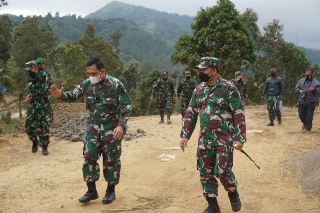 Danrem Wijayakusuma Cek Lokasi TMMD Reg 112 Kodim 0736/Batang