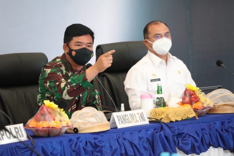 Panglima TNI Tegaskan, TNI-Polri di Babel Harus Bekerja Spartan