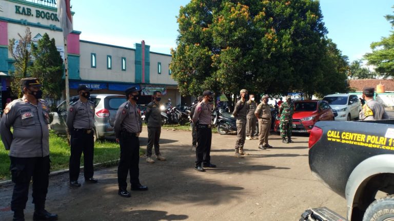 Polsek Rumpin Gelar Operasi Gabungan PPKM LEVEL 4