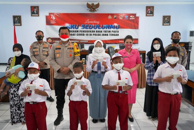 Program Aku Sedulurmu, Delapan Yatim Piatu Asal Batang Terima Bantuan Pendidikan Hingga Selesai