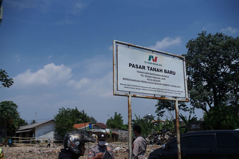 Revitalisasi Pasar Tanah Baru, Dedie Titip Pesan Agar Bogor Lebih Maju