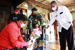 Dandim Cianjur Lakukan Aksi Peduli Kemanusiaan, Membuat Ananda Siti Terharu