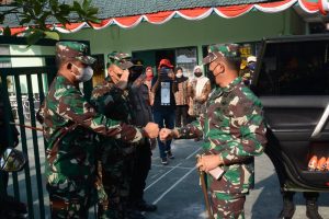 Usai Cek Sektor Satgas Citarum Harum, Pangdam III/Sliwangi Sambangi Koramil 2408/ Ciparay