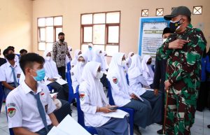 Peduli Dunia Pendidikan, Kodim Cianjur Bangun Asa Belajar Tatap Muka