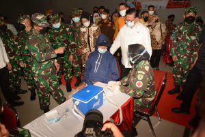 Pangdam III/Slw Cek Sekaligus Dampingi Wantimpres Tinjau Serbuan di Cirebon