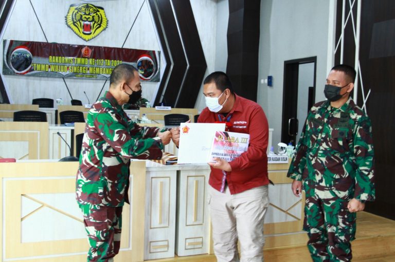 Akhirnya Kodim 0608/Cianjur Raih Juara Kategori Jurnalistik Media Elektronik TMMD Ke 111