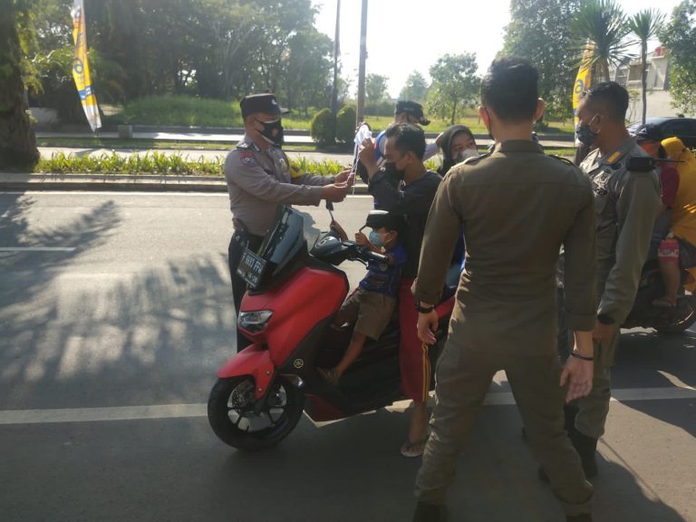 Ops PPKM Level 3 Diwilayah Cileungsi Gelar