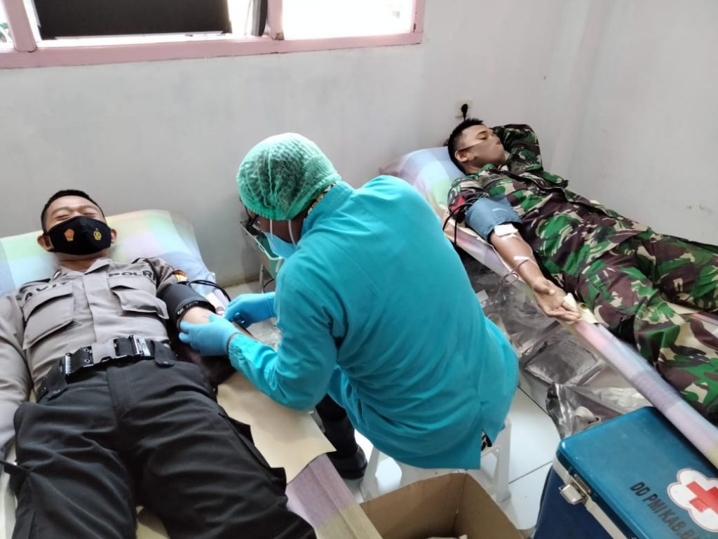 Sambut HUT Korem 071/WK, Kodim Batang Gelar Donor Darah