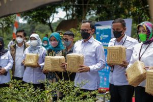 Kampung Besek Bojongkerta di Bogor Selatan Gairahkan Pola Hidup Bersih Sehat