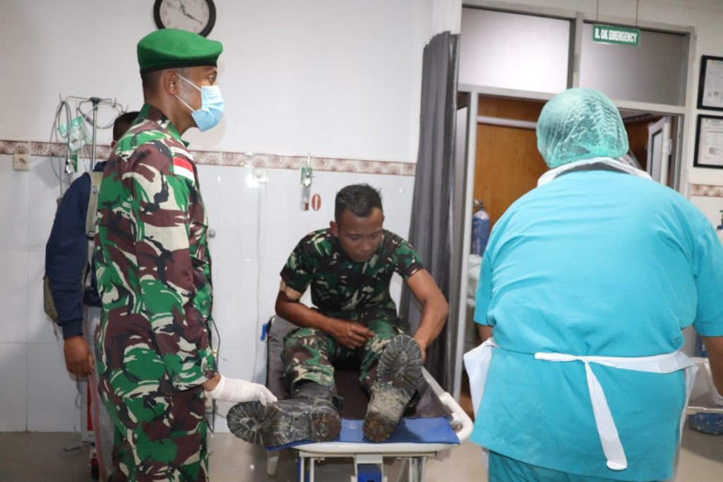 Korban Kekejaman dan Kebiadaban KST di Kiwirok Papua Dirawat Di RS. TK II Marthen Indey