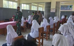 Kodim 0608/Cianjur Sasar Ratusan Santri di Ponpes Izzul Islam