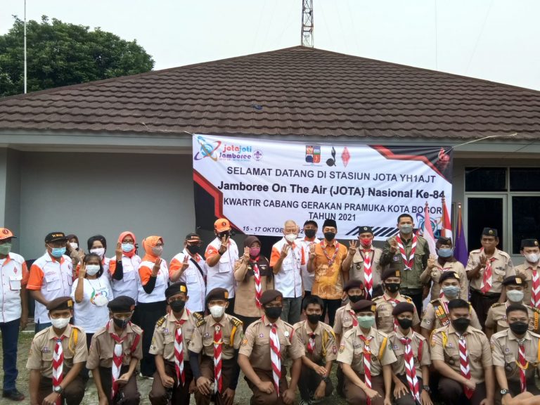 JOTA JOTI Pramuka Kota Bogor Dibuka Dedie A. Rachim