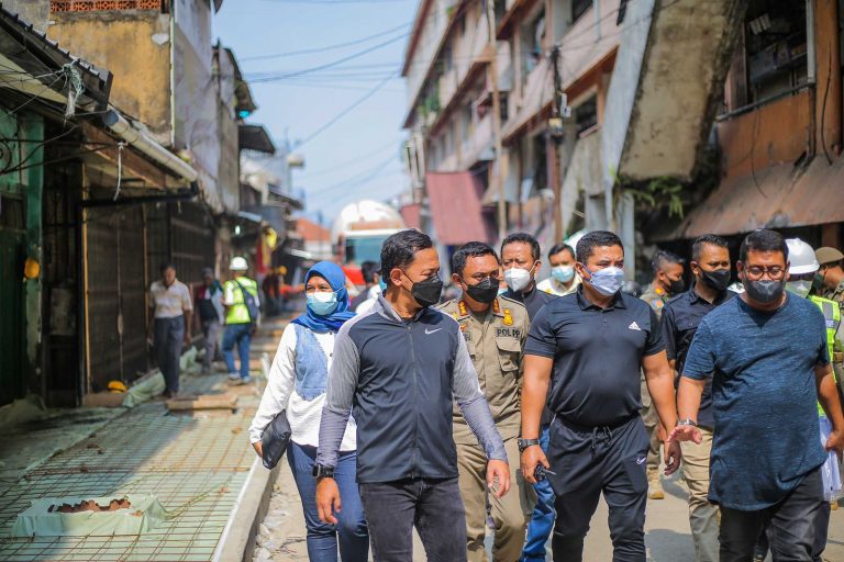 Bima Arya dan Eko Prabowo Cek Penataan Kawasan di Suryakencana