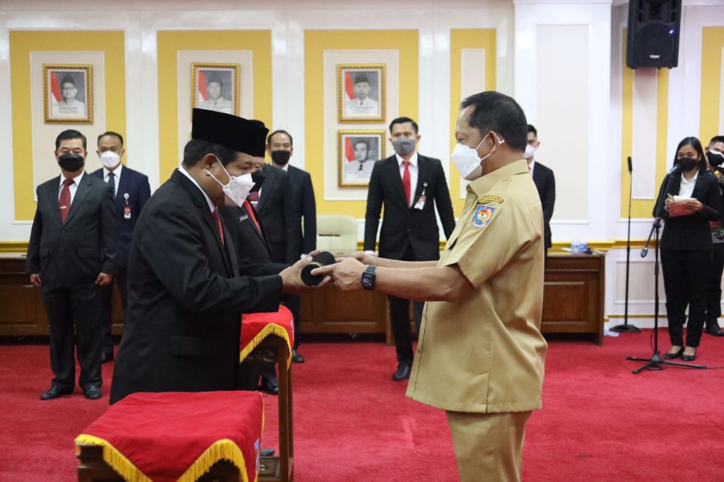 Suhajar Diantoro Ditunjuk Tito Jadi Plt. Sekjen Kemendagri