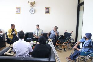 Eka Dukung Maksimal Atlet NPCI Kota Bogor Berlaga di Peparnas XVI 2021 Papua