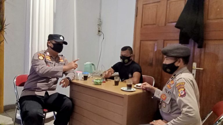 PPKM Level 1 Kota Bogor, Polsek Tansa Patroli Mobile Kamtibmas