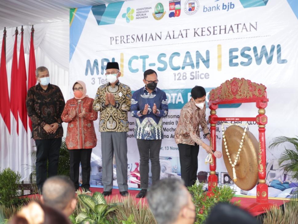 Ilham Chaidir : Keberadaan Alkes MRI, CT-Scan dan ESWL, Jadi Sejarah bagi RSUD Kota Bogor