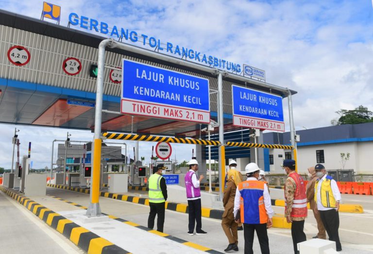 Tol Serang-Panimbang Seksi I Ruas Serang-Rangkasbitung Diresmikan