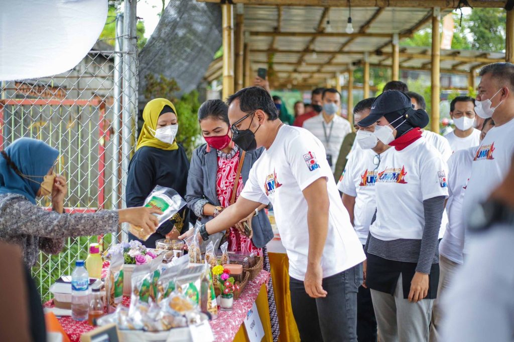 Tekankan 3K, Bima Arya Resmikan Gerbang UMKM Kota Bogor