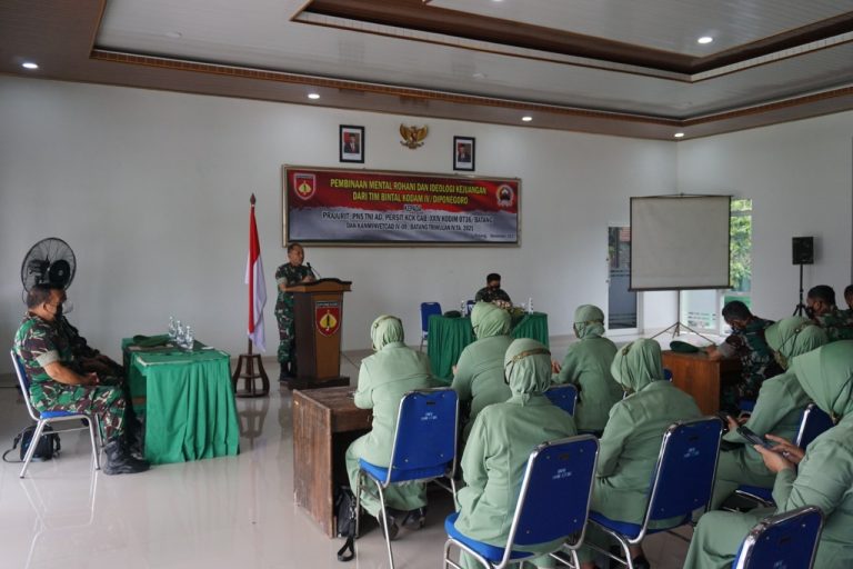 Kodim Gelar Pembinaan Mental Rohani dan Ideologi Kejuangan