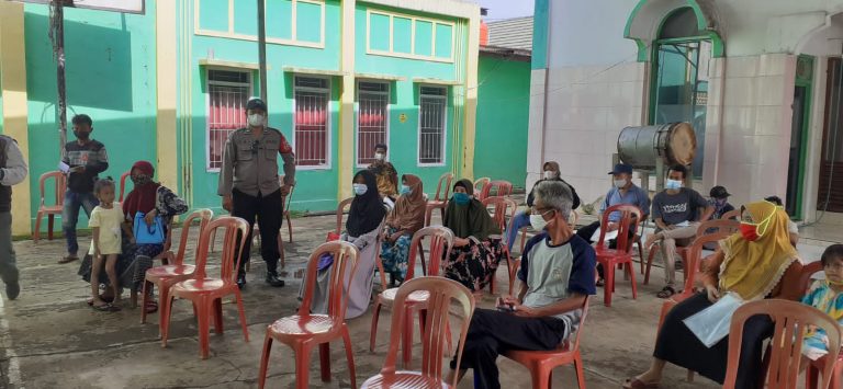 Polsek Cileungsi Dorong Vaksinasi Masyarakat Umum Hingga Lansia