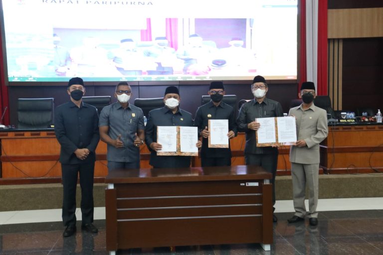 Tok ! DPRD Kota Bogor Sahkan RAPBD 2022