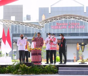 Bandara Tebelian di Sintang Diresmikan Presiden