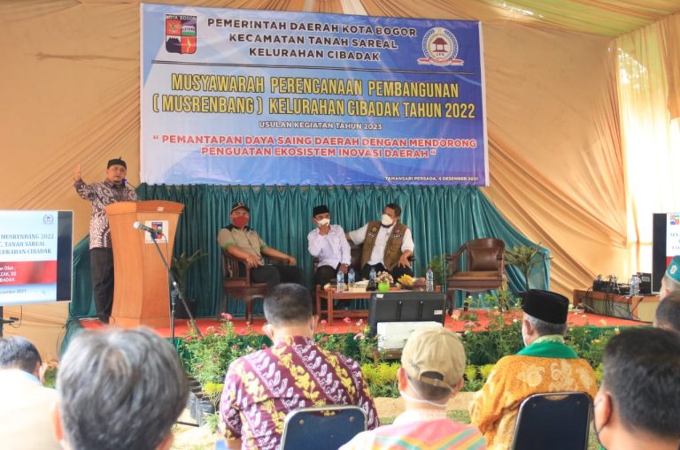 DPRD Kota Bogor Kawal Rencana Pembangunan Masyarakat